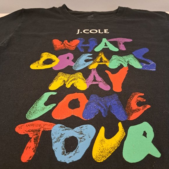J. Cole 2013 What Dreams May Come Tour small short sleeve tee shirt - Picture 6 of 13